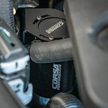Corsa Performance Aluminum Oil Catch Can with Mounting Bracket (2018-2023 Mustang GT) - CC0003