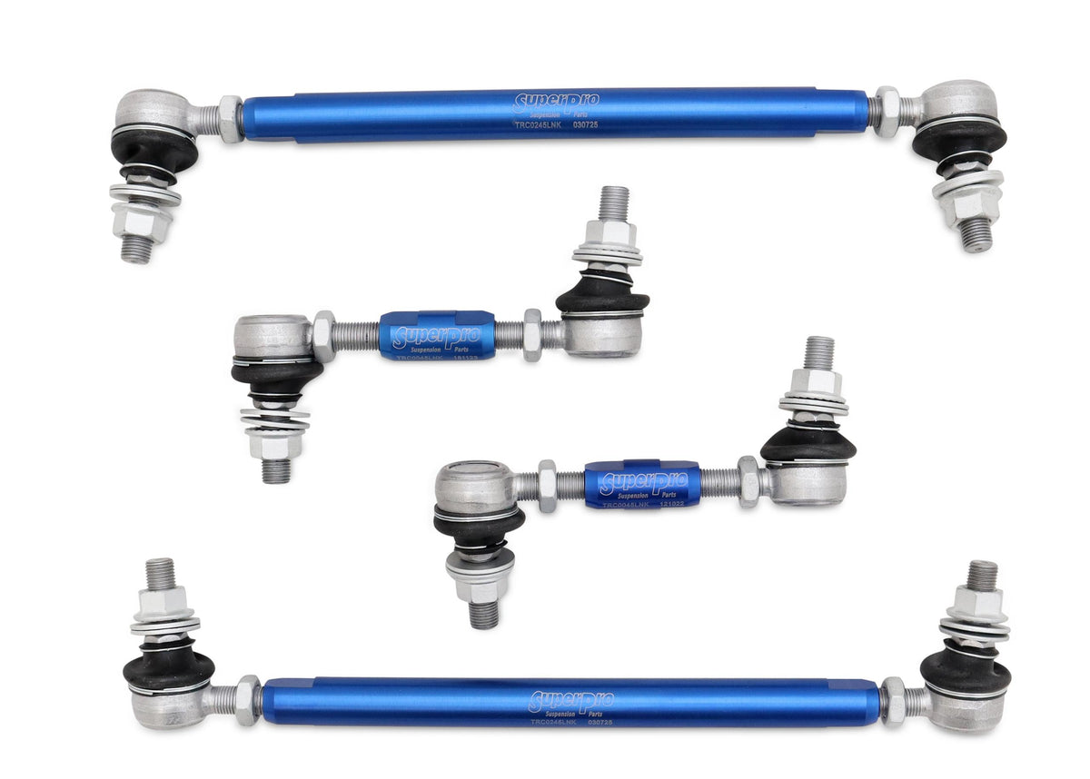 SuperPro HD Adjustable End Link Set (TRC12245 + TRC1245A) (2018-2023 Stinger) - TRCLNKSET6