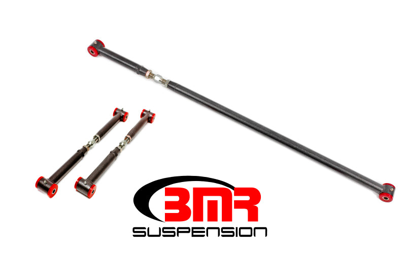 BMR Fabrication Rear Suspension Kit, On-Car Adjustable, Poly (1982-2002 Camaro, Firebird) - RSK035H