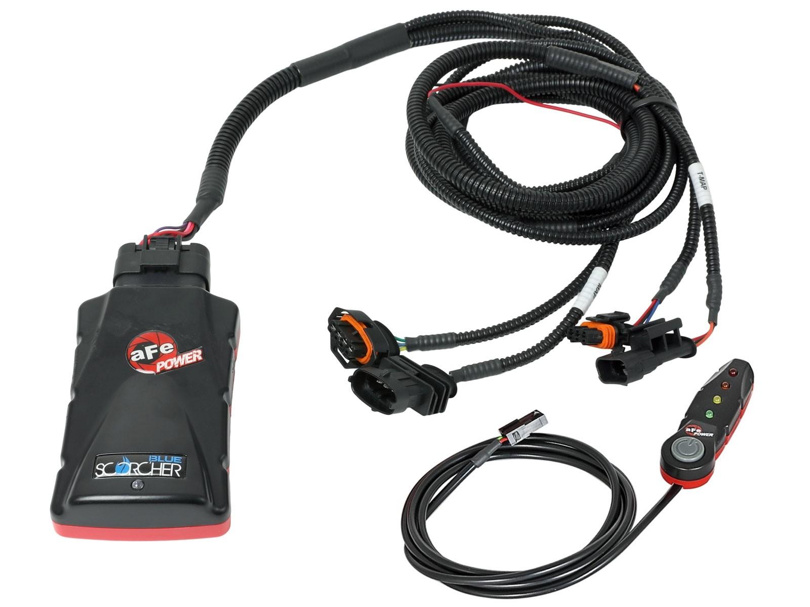 AFE 77-87004 SCORCHER BLUE Bluetooth Power Module (2019-2021 Hyundai Veloster N L4-2.0L T)