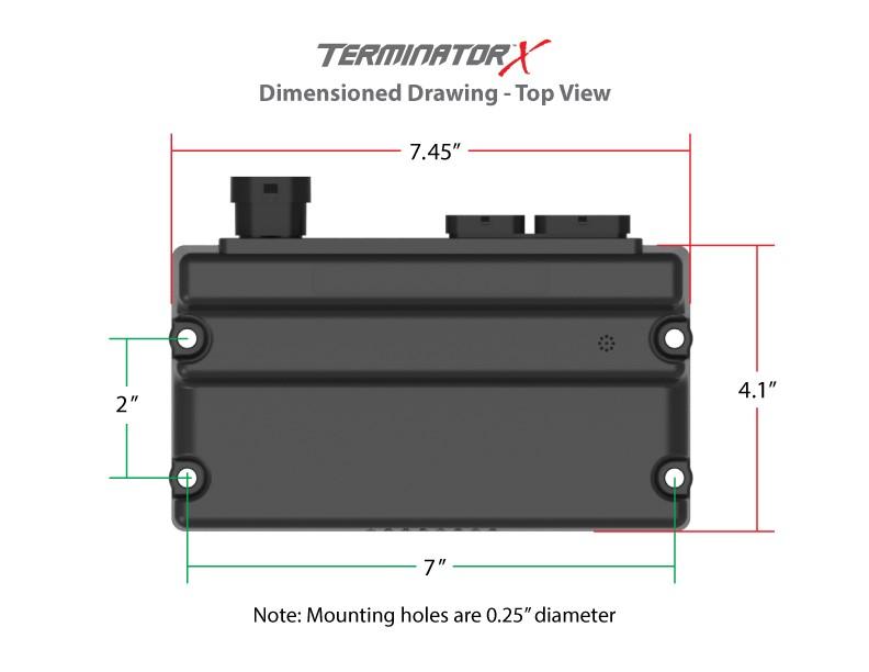 Holley Terminator X 58x/4x EV1 LS MPFI Kit.  - 550-910