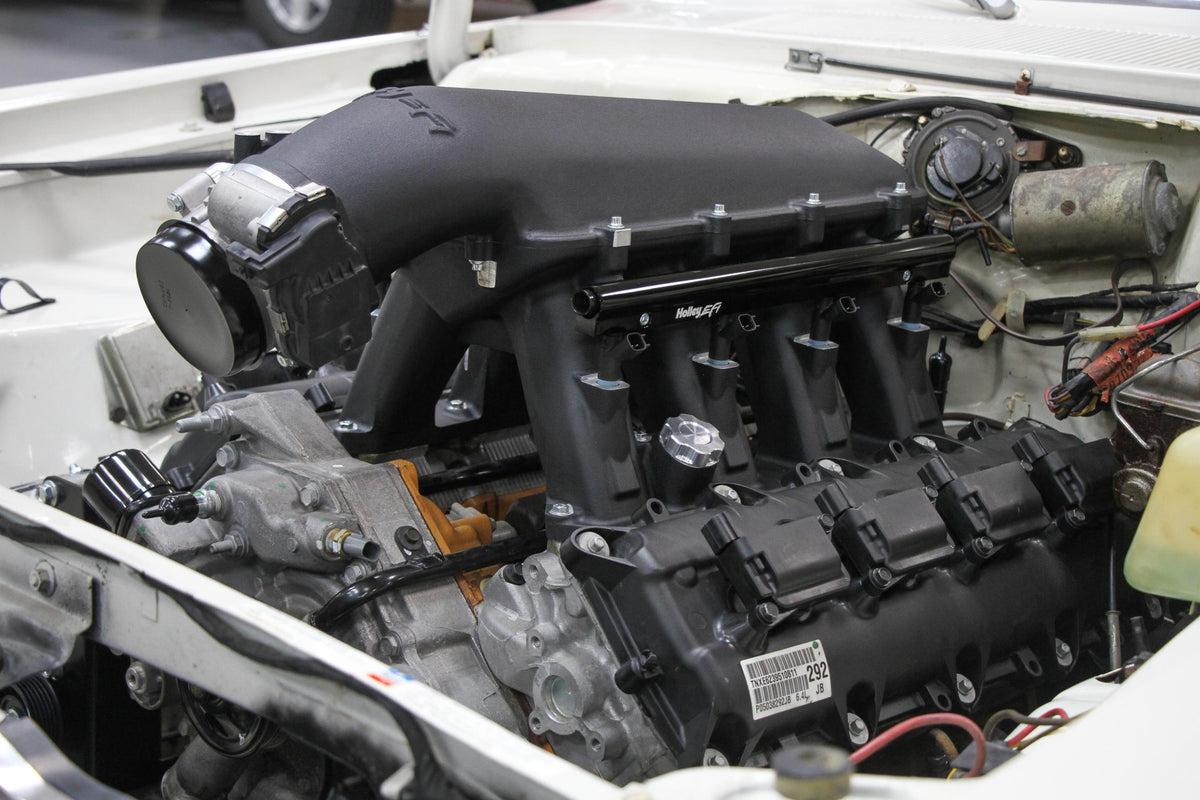 Holley EFI Hi-Ram Intake Manifold - 300-651BK