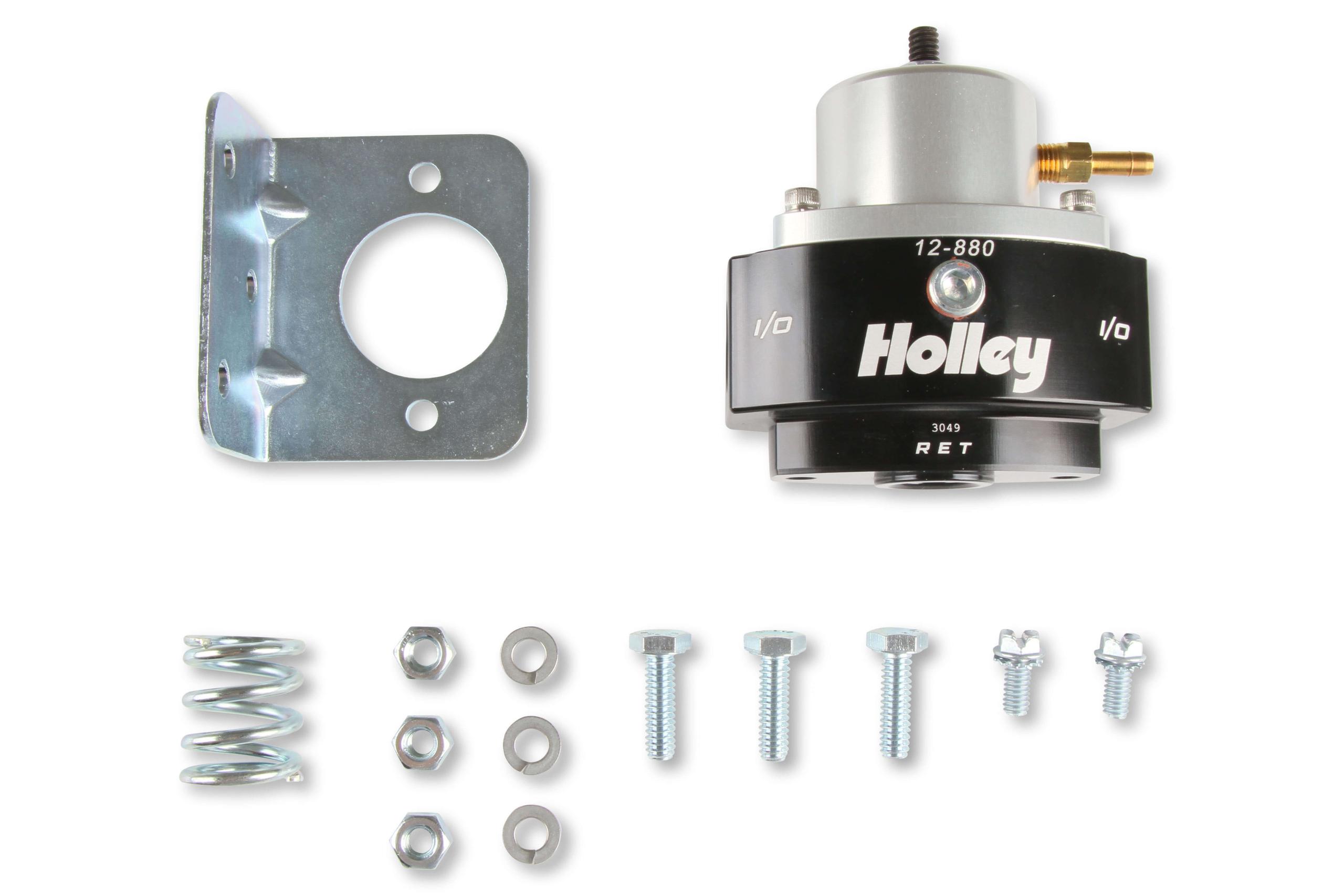 Holley Adjustable Billet By-Pass Regulator-6AN.  - 12-880