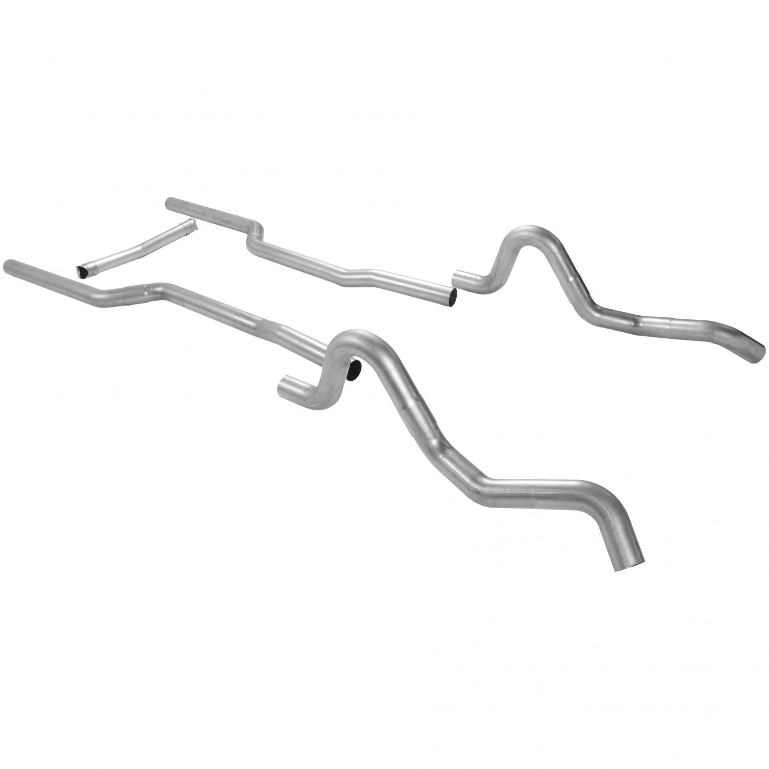 Flowmaster Header-back System - 3.00 in. Dual Side Exit - Pipes Only No Mufflers