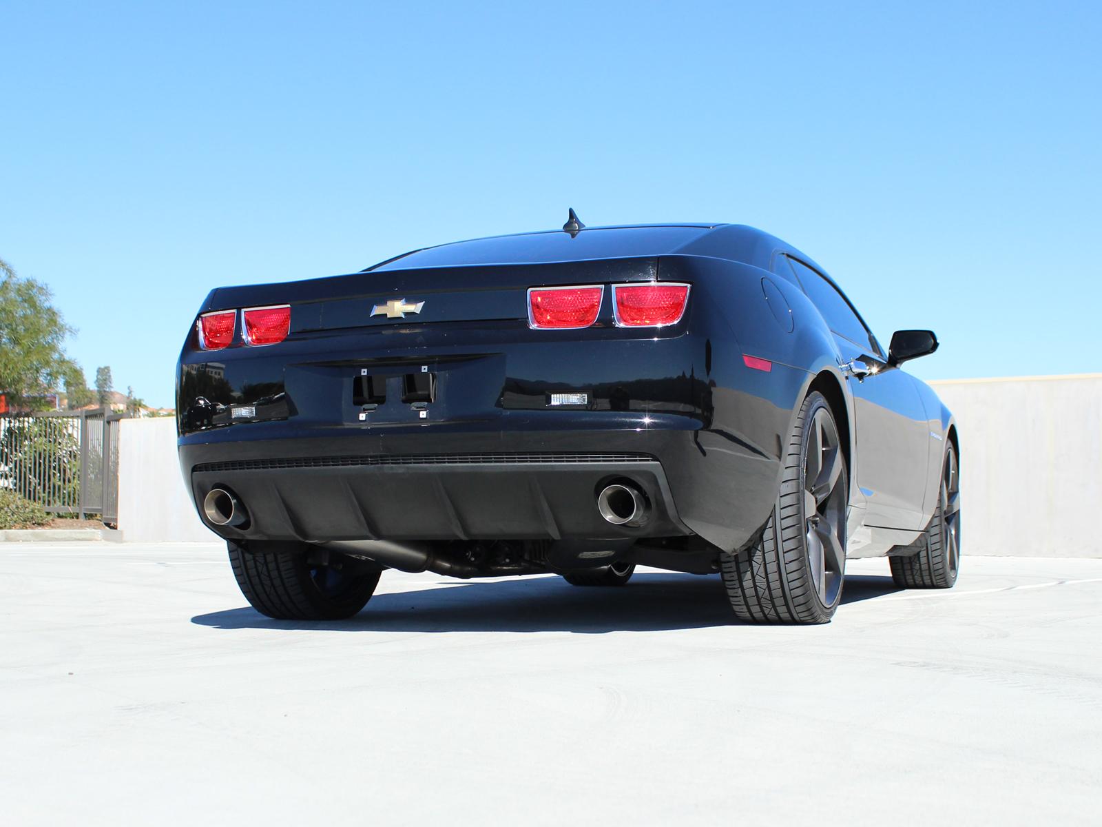 AFE MACH Force-Xp 2-1/2in 409 Stainless Steel Cat-Back Exhaust System w/Polished Tip (2010-2013 Camaro, Camaro) - 49-44042-P