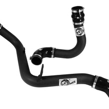 AFE BladeRunner 2-1/2 IN Aluminum Hot and Cold Charge Pipe Kit Black (2013-2018 Focus) - 46-20184-B