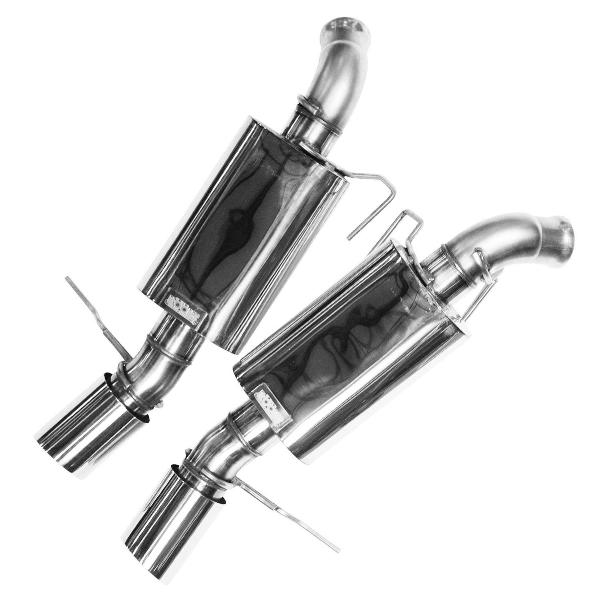 Kooks 3" Axle-Back.  2011-2014 Mustang GT/2011-2012 GT500 (Connnects to OEM) - 11406600