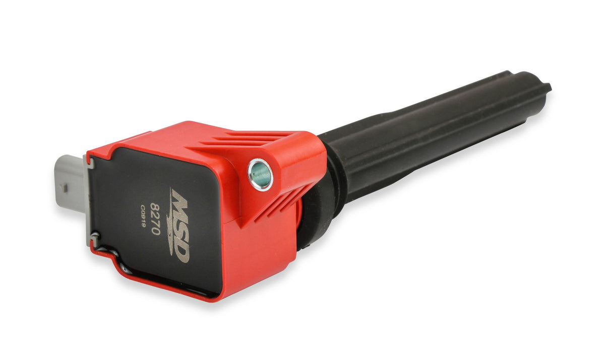 MSD 82706 Direct Bolt-In Ignition Coils - Red (2017+ 3.5L V6 Ecoboost)