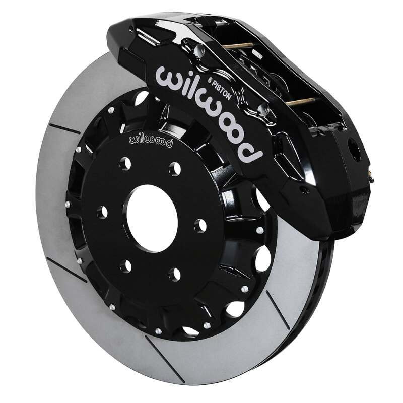 Wilwood TX6R Big Front Brake Kit - Black (2021-2022 Ram 1500 TRX) - 140-17389