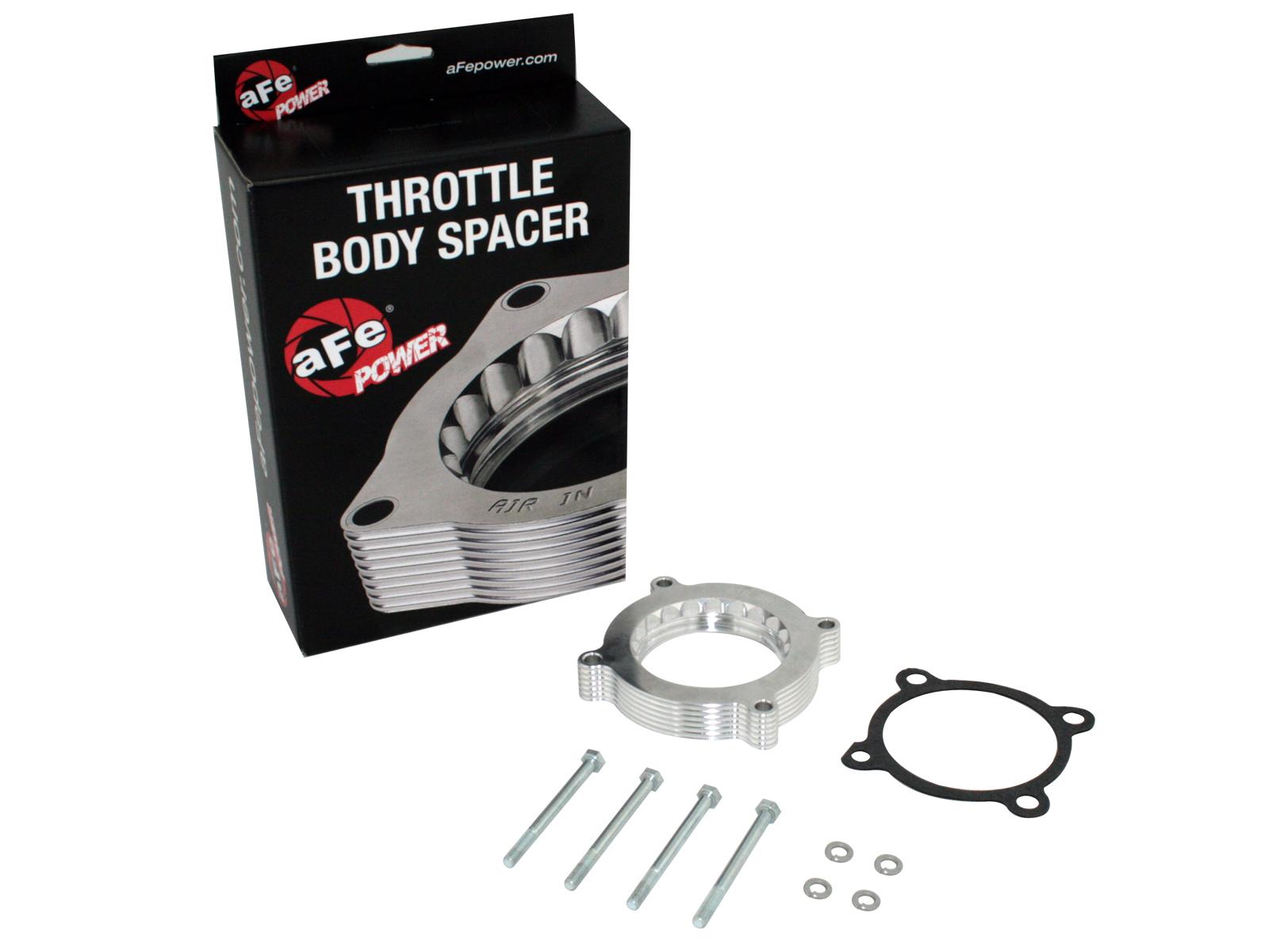 AFE Silver Bullet Throttle Body Spacer Kit (2011-2020 F-150, F-150) - 46-33010