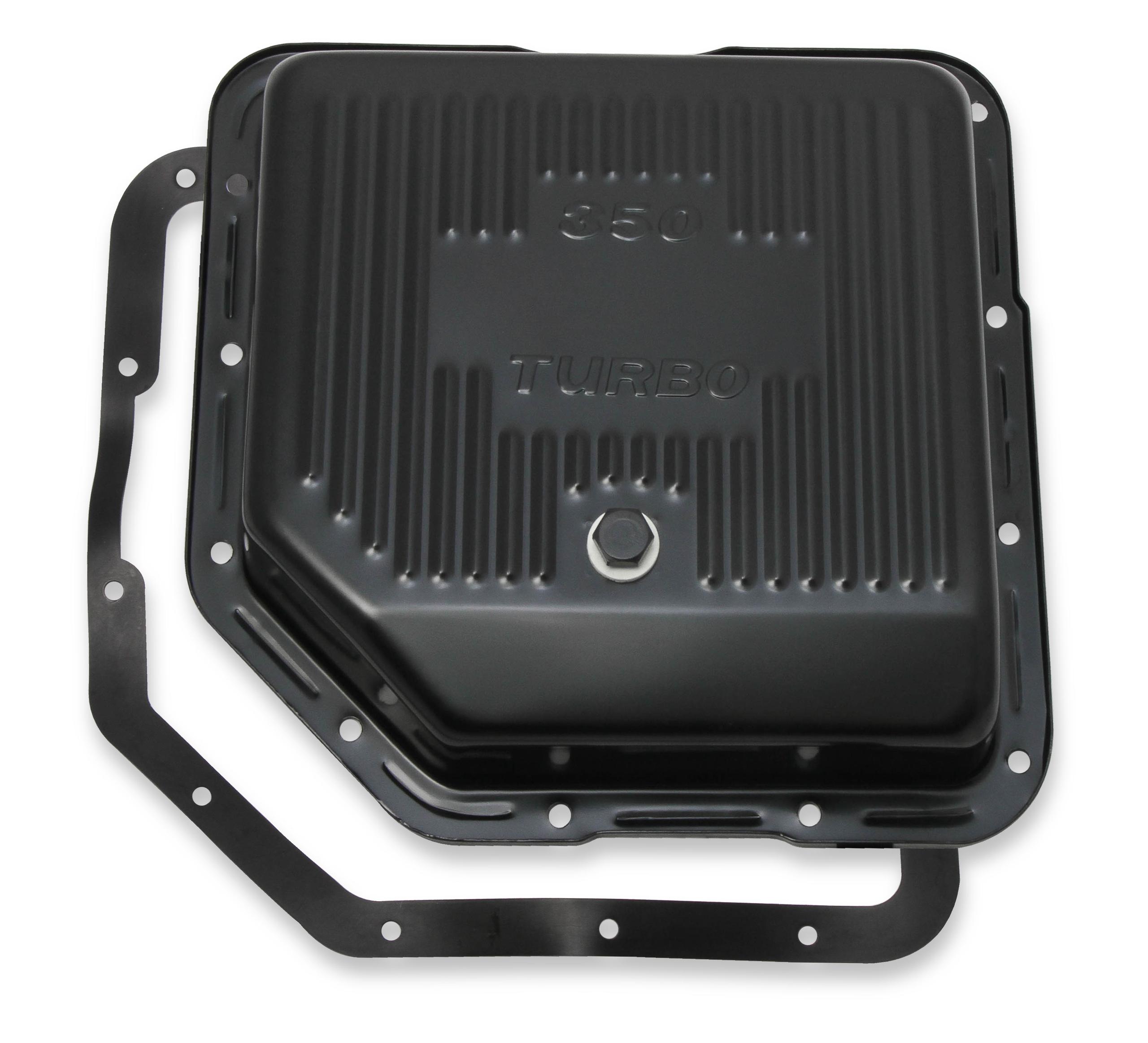 Mr. Gasket 9765BMRG Trans Pan Gm Th-350 Black