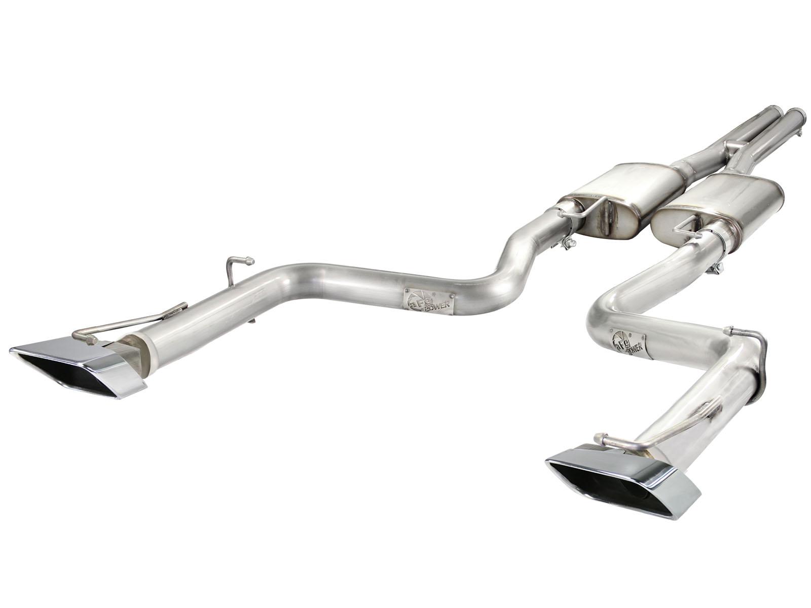 AFE MACH Force-Xp 3 IN 409 Stainless Steel Cat-Back Exhaust System (2008-2014 Challenger, Challenger, Challenger, Challenger, Challenger, Challenger) - 49-42028