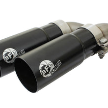 AFE Rebel Series 3 IN to 2-1/2 IN 409 Stainless Steel Cat-Back Exhaust w/Black Tip (2010-2014 F-150, F-150, F-150) - 49-43071-B