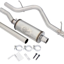 AFE MACH Force-Xp 2-1/2 IN 409 Stainless Steel Cat-Back Exhaust w/14 IN muffler - 49-48055