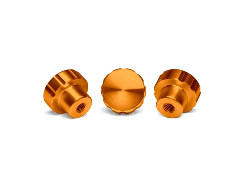 WeatherTech Colored Billet Knobs-Orange