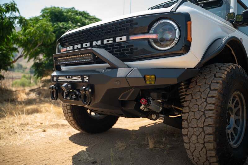 DV8 Offroad 2021-2025 Ford Bronco Mto V2 Front Bumper - FBBR-07