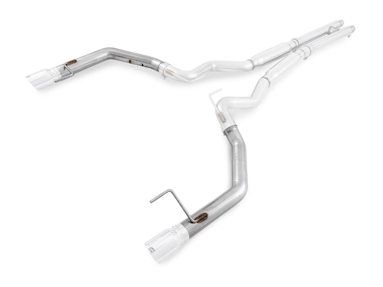 AWE Touring-to-Track Conversion Kit for S550 Mustang GT - Dual Tip - 3820-11020