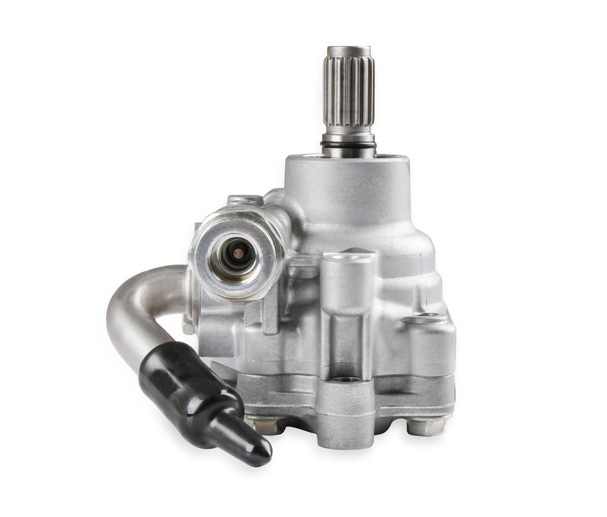 Holley Power Steering Pump Assembly, for LT4 Accessory Drive with splined shaft.  - 198-103