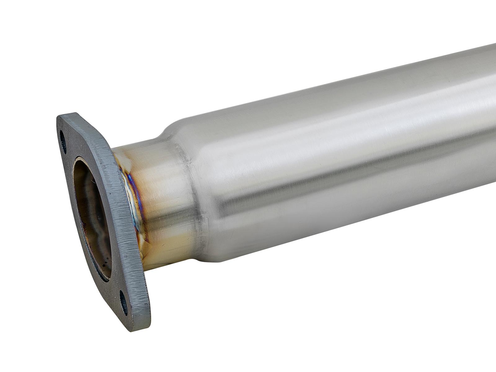 AFE Takeda 3 IN to 2-1/2 IN 304 Stainless Steel Cat-Back Exhaust w/ Blue Flamed Tips (2008-2015 Lancer, Lancer, Lancer, Lancer, Lancer, Lancer, Lancer, Lancer) - 49-36701-L