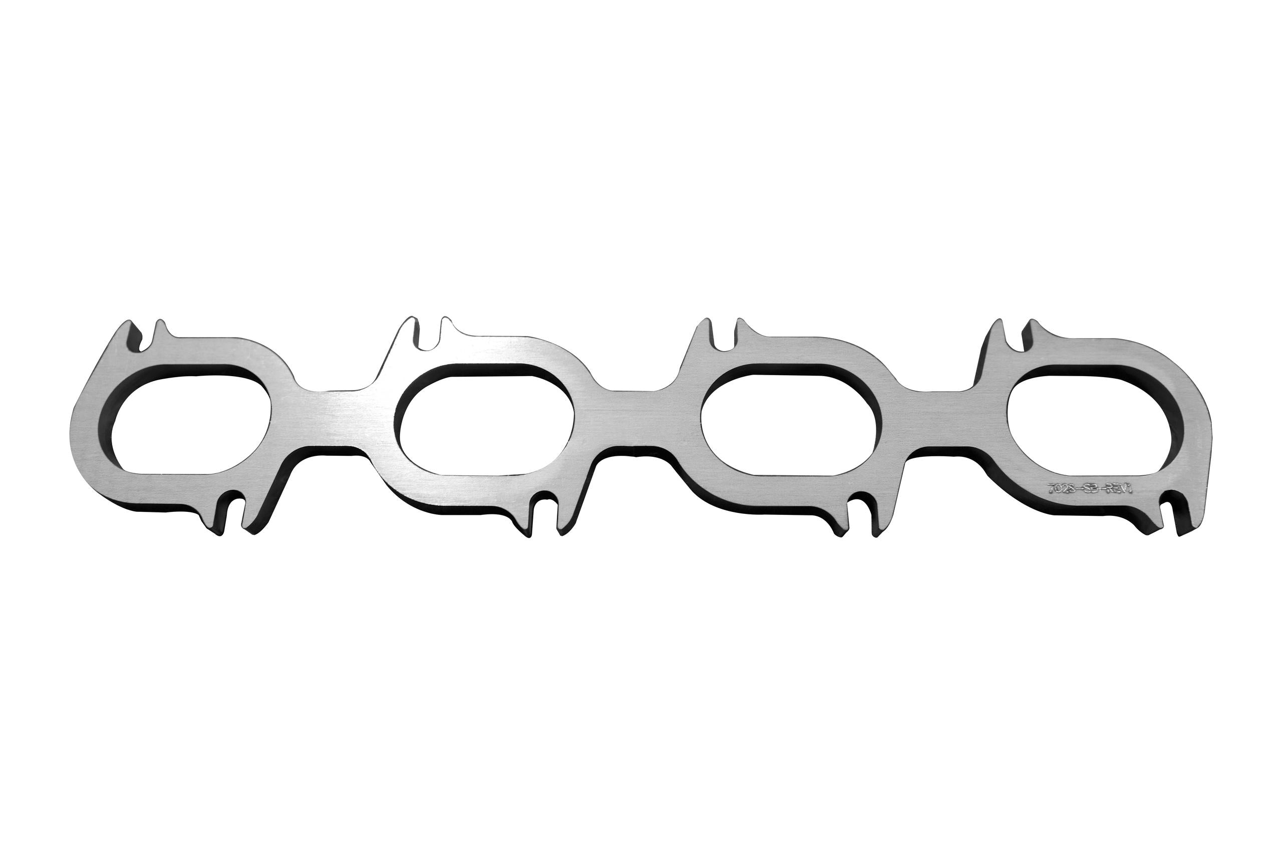 Kooks Ford 5.4L/5.8L GT500 Header Flange -3/8" Thick SS. Ports for 1-7/8" Primaries. - 7028-SB-REV1