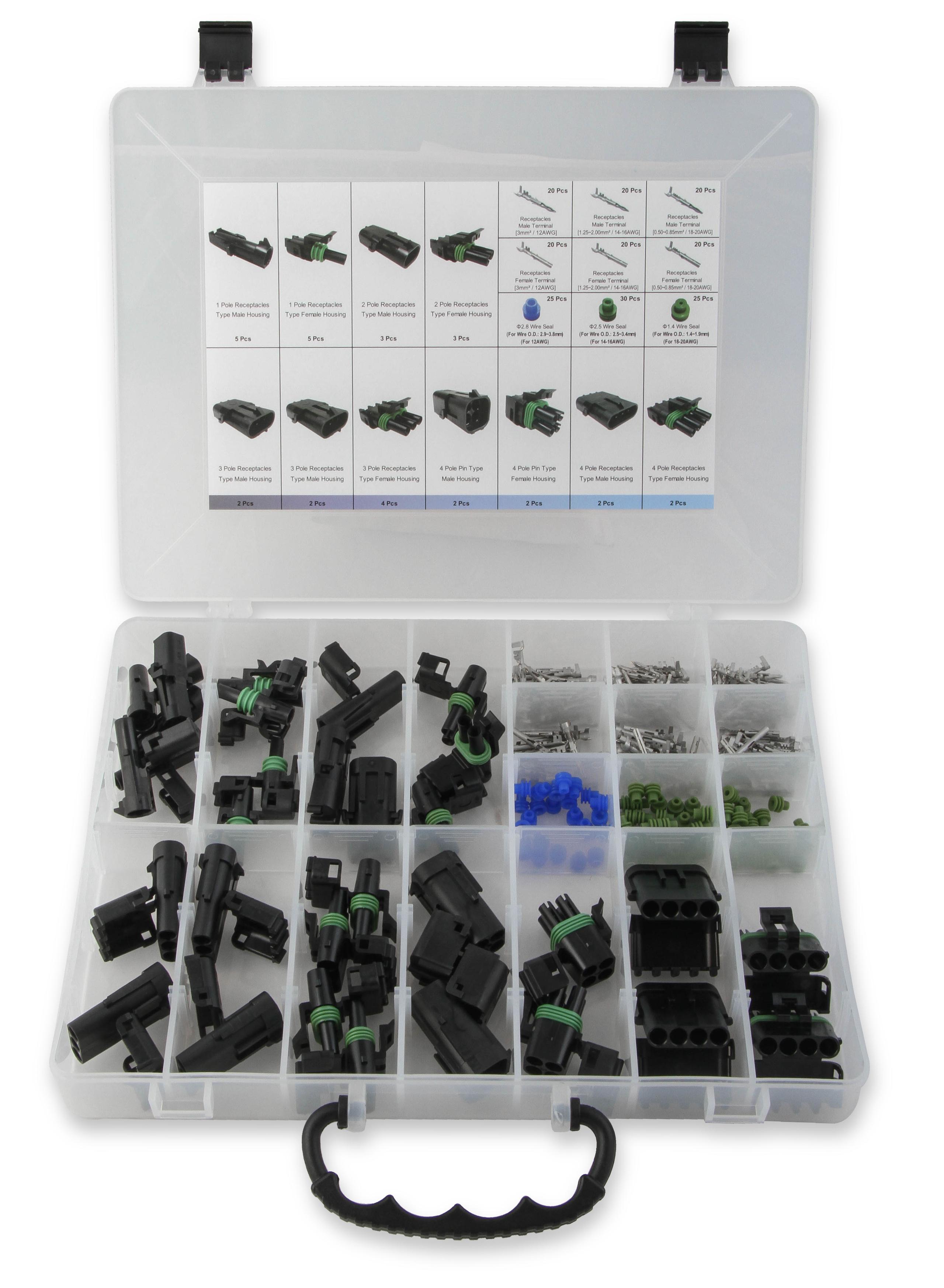 Mr. Gasket Weatherproof Connector Kit.  - 40010G