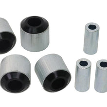 Whiteline Performance Control Arm Lower Rear Inner And Outer Bushing Whiteline (2005-2015 325Ci, 325i, 325xi, 330Ci, 330i, 330xi, 320i, 120i, 130i, 328xi, 335xi, 335i, 328i, 125i, 135i, 128i, 335d, 335i xDrive, 328i xDrive, X1, 335is, 1 Series M, 118i, 13