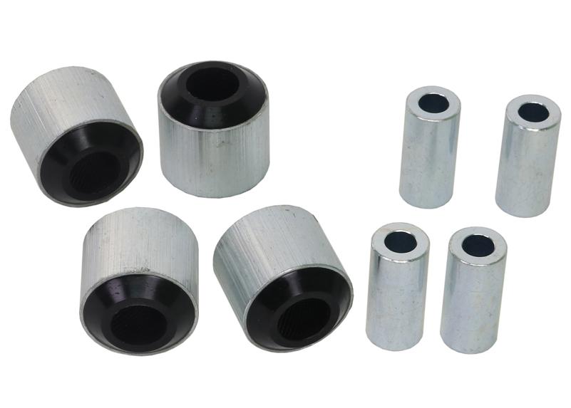 Whiteline Performance Control Arm Lower Rear Inner And Outer Bushing Whiteline (2005-2015 325Ci, 325i, 325xi, 330Ci, 330i, 330xi, 320i, 120i, 130i, 328xi, 335xi, 335i, 328i, 125i, 135i, 128i, 335d, 335i xDrive, 328i xDrive, X1, 335is, 1 Series M, 118i, 13