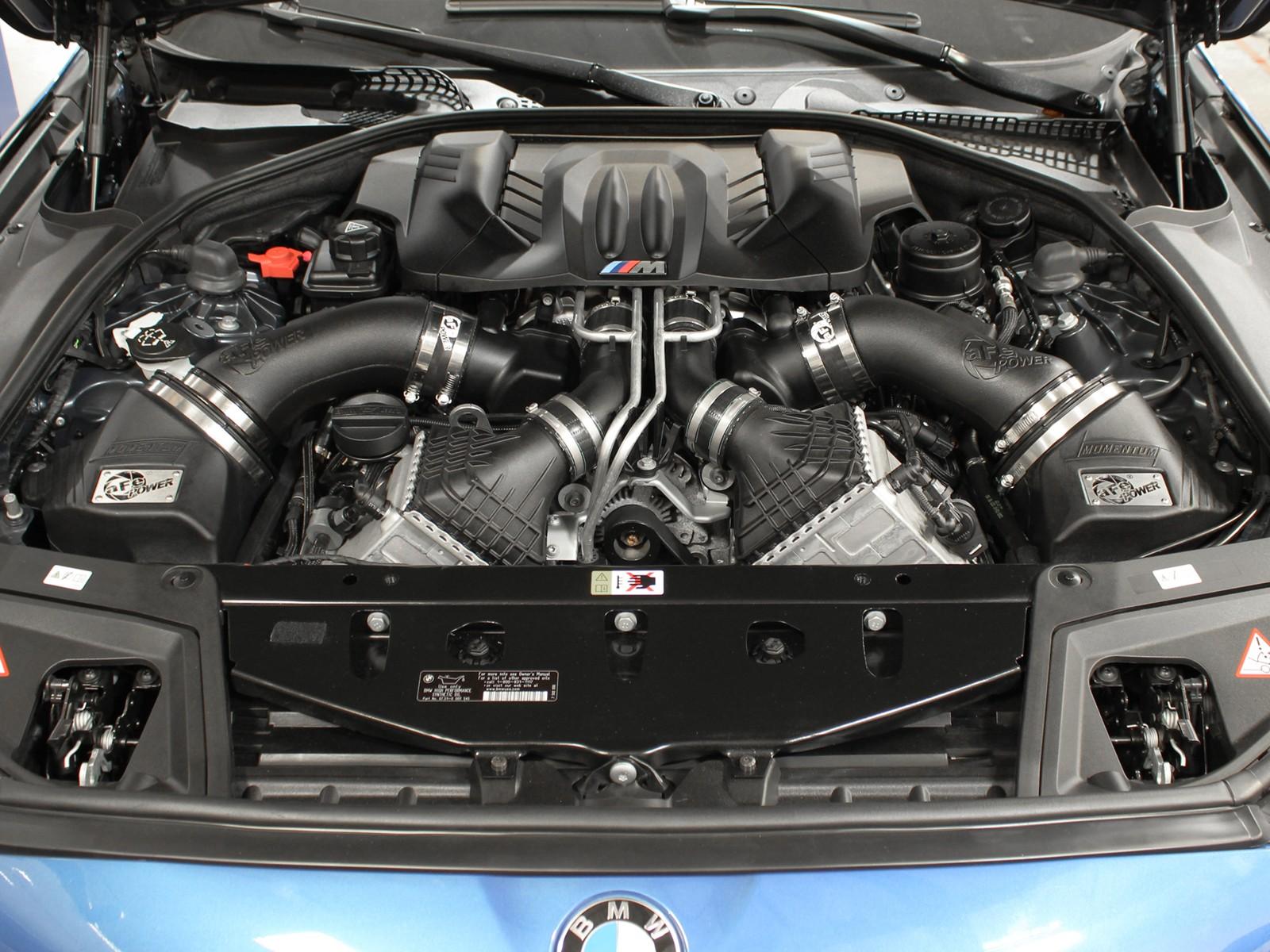 AFE Momentum Cold Air Intake System w/ Pro DRY S Media (2012-2019 M5, M6, M6, M6 Gran Coupe) - 51-76301
