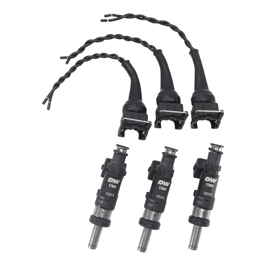 DeatschWerks Set of 3 1100cc Injectors for 2021+ Toyota GR Yaris and 2023+ Toyota GR Corolla - 17MX-12-1100-3