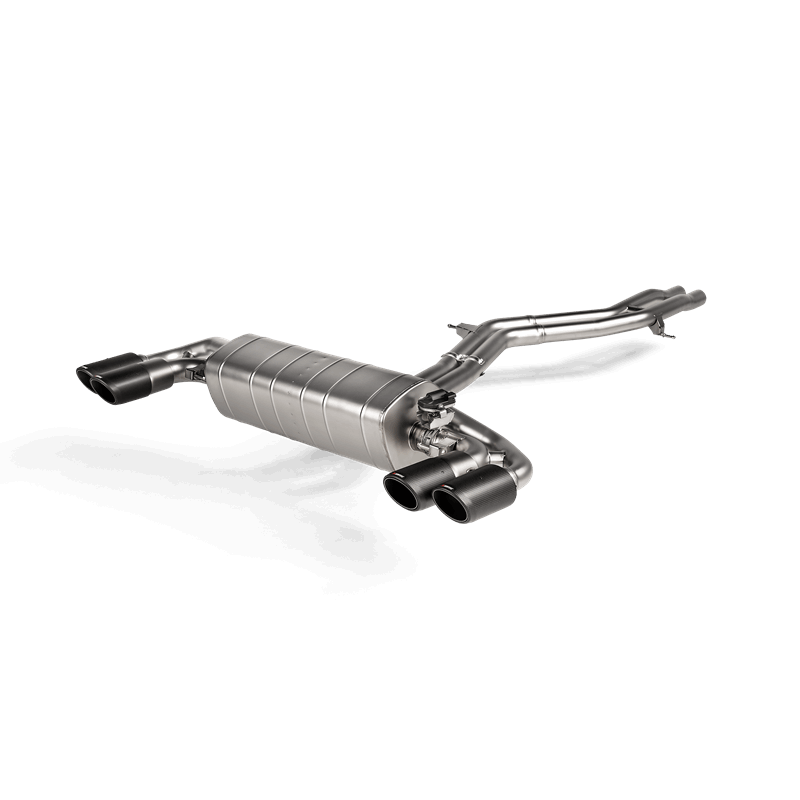 Akrapovic 2019-2020 Porsche Evolution Line (Titanium). (2019-2020 Cayenne) - S-PO/TI/11H