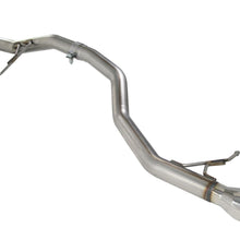 AFE Large Bore-HD 2-1/2 IN 409 Stainless Steel Cat-Back Exhaust System (2012-2014 Passat) - 49-46404