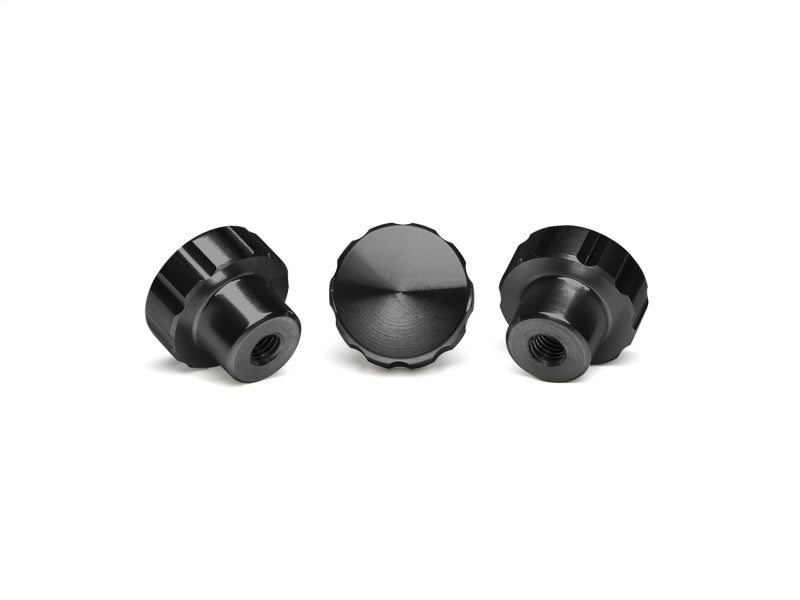WeatherTech Colored Billet Knobs - Black