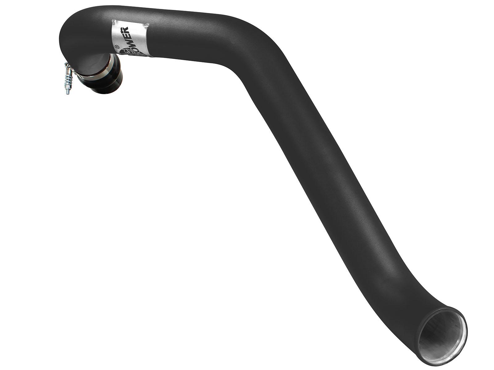 AFE BladeRunner 3 IN Aluminum Hot Charge Pipe Black (2001-2004 Silverado 2500 HD, Silverado 3500, Sierra 2500 HD, Sierra 3500) - 46-20046