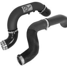 AFE BladeRunner 2-1/2 IN & 3 IN Aluminum Hot and Cold Charge Pipe Kit Black (2016-2021 Colorado, Canyon) - 46-20264-B
