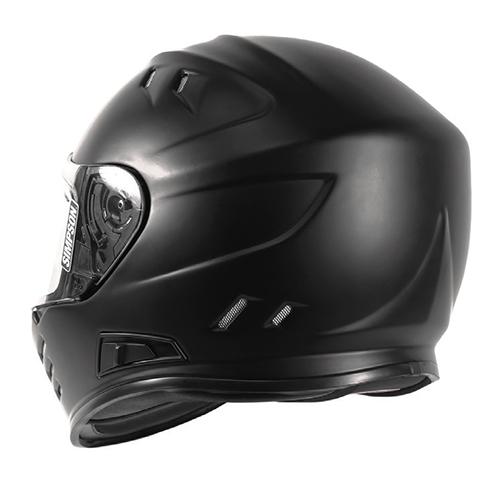 Simpson Racing Ghost Bandit Flat Black Motorcycle Helmet - X-Large - GBDXL3
