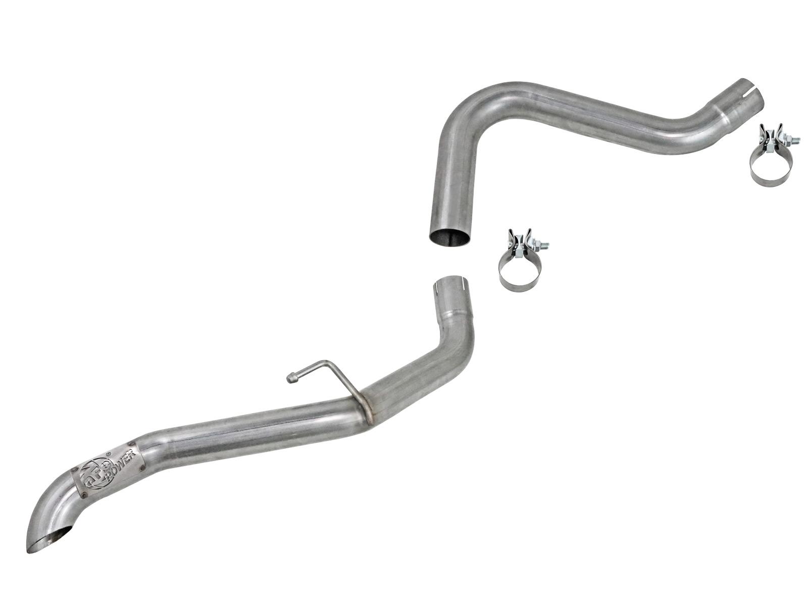 AFE MACH Force-Xp 2-1/2 IN 409 Stainless Steel Tail Pipe Upgrade - 49C46065