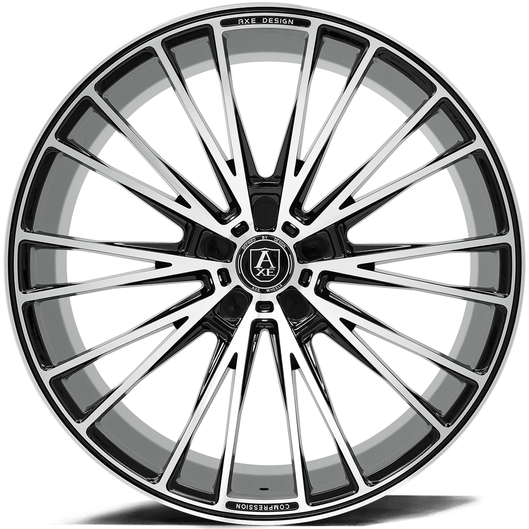 Axe Design CF2 Wheel - 19x9.5, 5x120, Silver - 9519BLANK40CF2SM-5x120