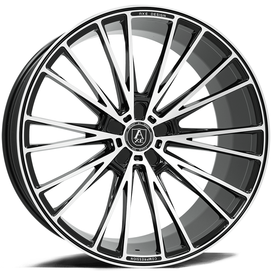 Axe Design CF2 Wheel - 19x9.5, 5x120, Silver - 9519BLANK40CF2SM-5x120