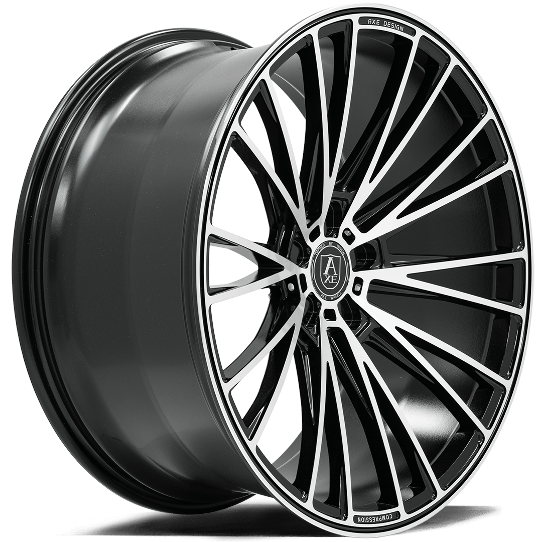 Axe Design CF2 Wheel - 19x9.5, 5x120, Silver - 9519BLANK40CF2SM-5x120