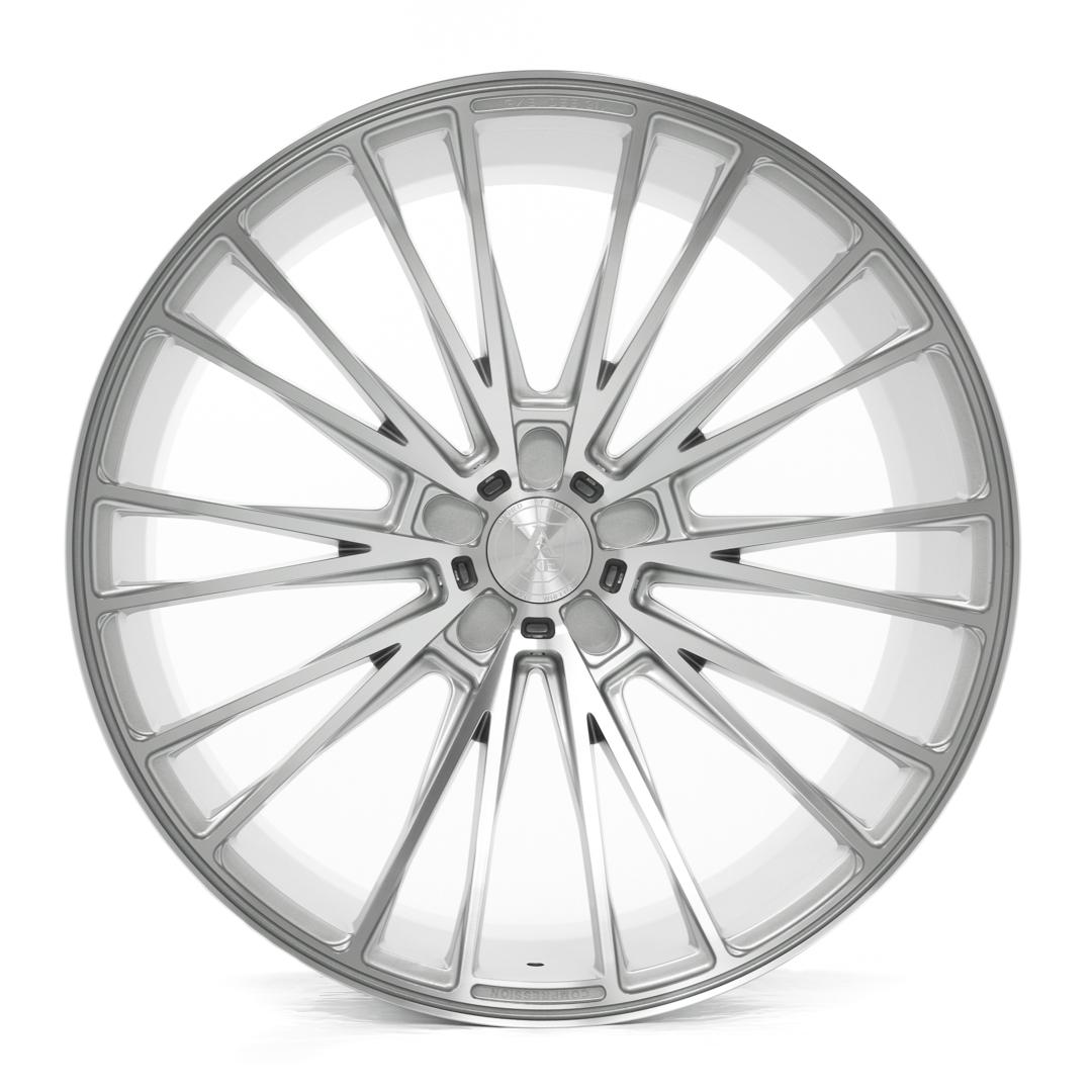 Axe Design CF2 Wheel - 20x8.5, 5x108, Silver - 8520BLANK25CF2SP-5x108
