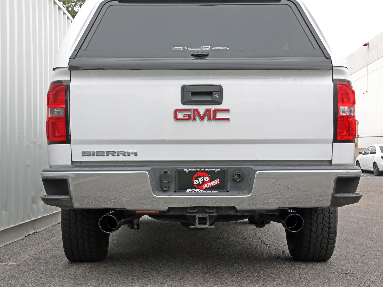 AFE MACH Force-Xp Cat-Back Exhaust System w/ Black Tip - 49-44135-B