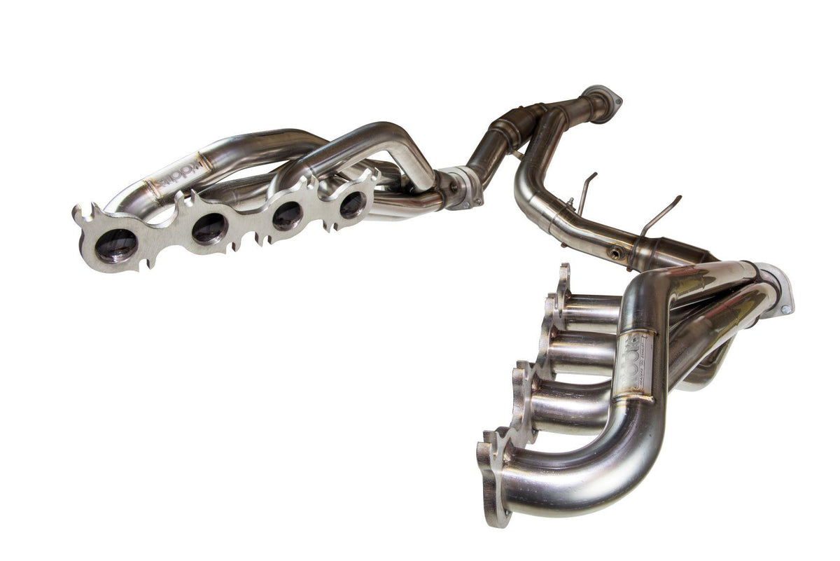 Kooks 1-3/4" Header and GREEN Connection Kit. 2015+ Ford F150 Coyote 5.0L 4V. - 1361H230