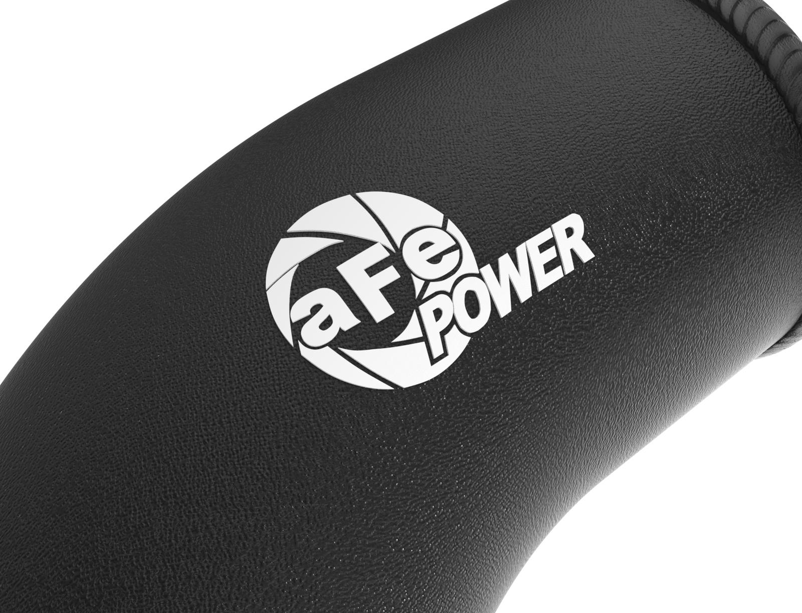 AFE BladeRunner 2-1/2 IN Aluminum Hot Charge Pipe Black (2024 Land Cruiser , Tacoma) - 46-20728-B