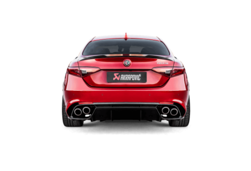 Akrapovic 2016-2020 Alfa Romeo Evolution Line (Titanium). (2017-2020 Giulia) - S-AR/TI/1H
