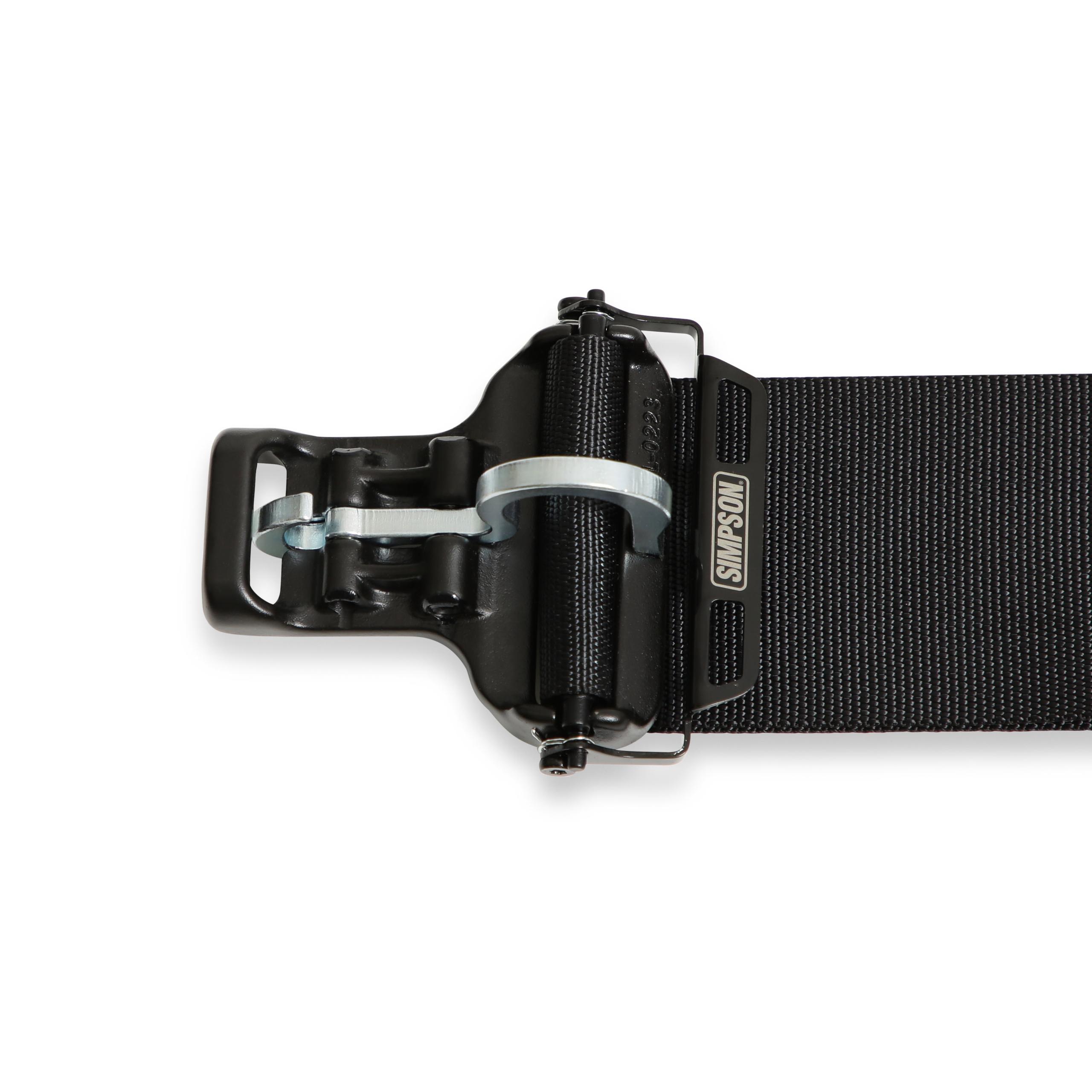 Simpson Racing Latch & Link Harness 3" Double Pull down 3-2 Shoulder SFI 16.1 - 132LD5WC