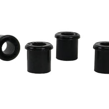 Whiteline Performance Spring Eye Rear And Shackle Bushing 82-92 Isuzu Whiteline (1982-2012 Pickup, Trooper, Rodeo, Canyon, Colorado) - W71021