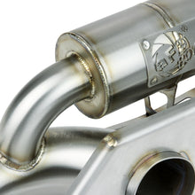 aFe Mach Force Xp 304 Stainless Steel Secondary Muffler Delete Pipe (2014-2019 911 GT3) - 49C36434