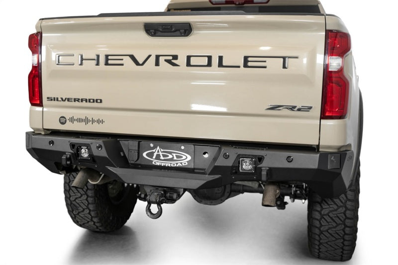 Addictive Desert Designs 2022-2025 Chevrolet Silverado 1500 Stealth Fighter Rear Bumper - R120081090103