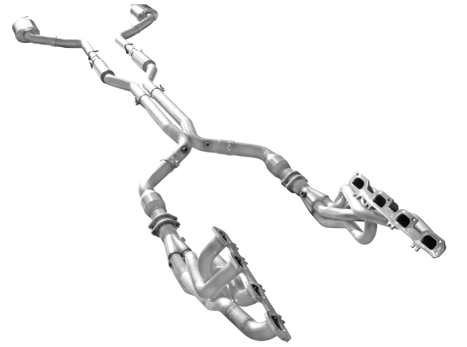 American Racing Headers CHRHC-15200300FSWC Full System 2" x 3" With Cats (2015-2019 Charger SRT Hellcat)