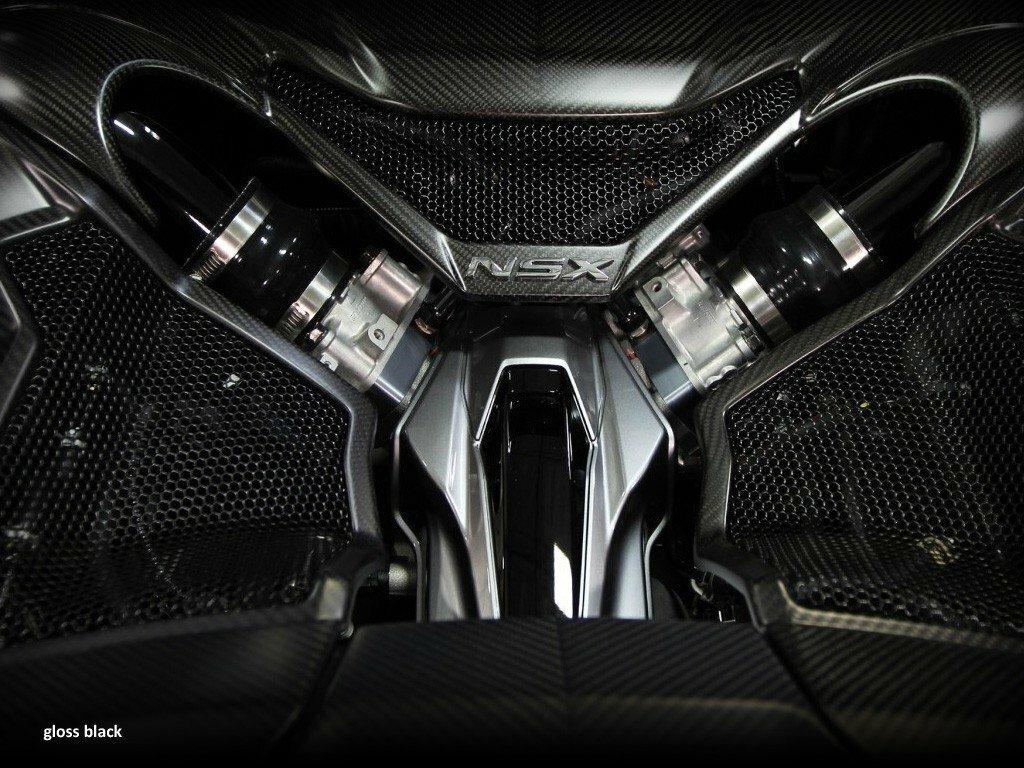 Fabspeed 2017+ Acura NSX Charge Pipes in Black Powdercoat Finish. - FS.ACURA.NSX.CP